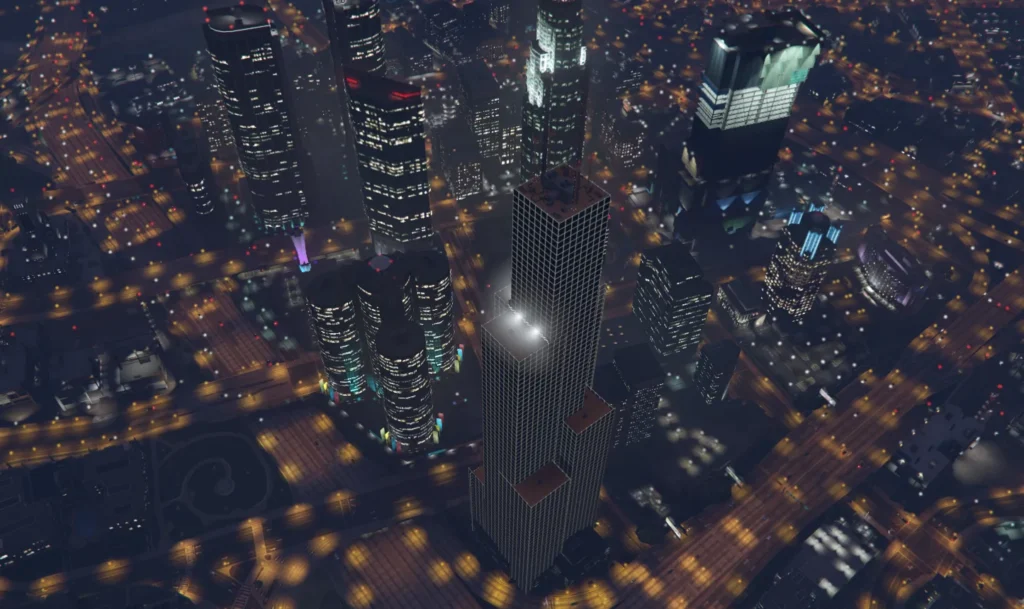Willis Tower of Chicago (Menyoo) Download and install the Willis Tower of Chicago (Menyoo) mod for GTA 5. Bring Chicago’s iconic skyscraper to Los Santos with this realistic and detailed recreation.