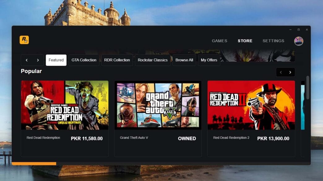 Rockstar Games Launcher Rockstar Games Launcher Latest PC Version Download for Grand Theft Auto (GTA 5/6/Trilogy), Dead Redemption (RDR 1/2) and others on offline Windows.