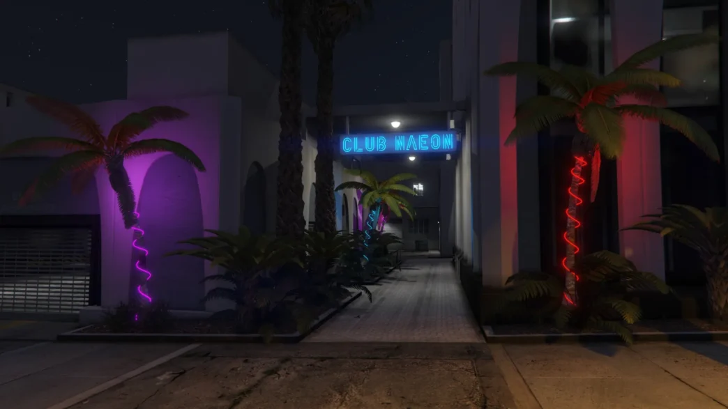Download Rooftop Club Naeon [Add-On SP] GTA 5 mod to introduces rooftop nightclub to Los Santos. in your game with this immersive venue with Install steps.