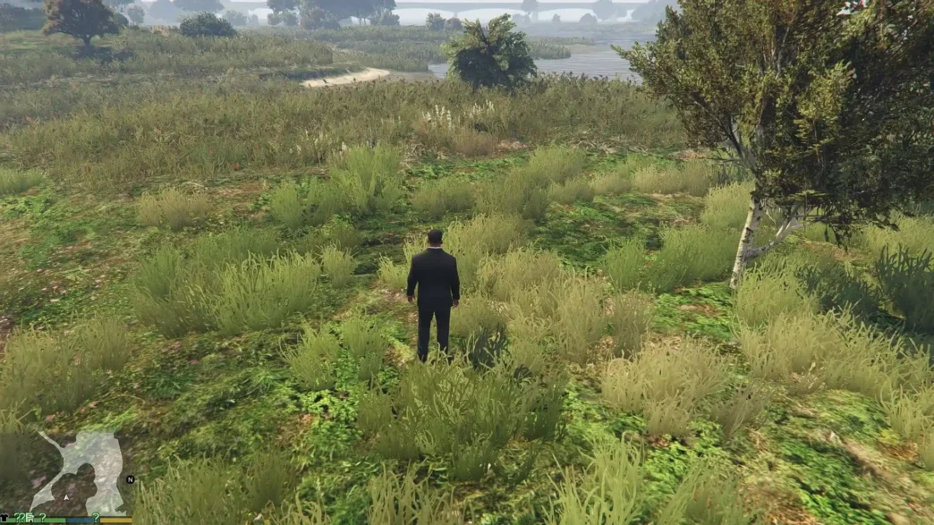Less Grass Density (Increase FPS) Download the Grass Density mod for GTA 5 to enhance your gameplay with realistic landscapes and improved visuals.