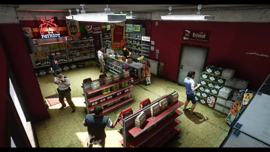 Upgrade your GTA 5 experience with the [MLO] Rob's Liquor Store mod, featuring an expanded interior and enhanced design. Download the latest version now.