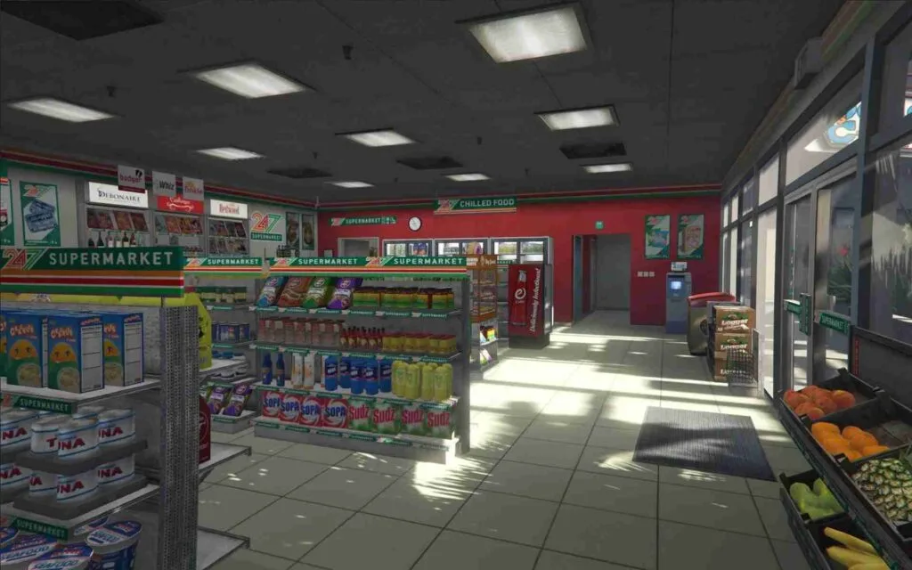 Download [MLO] Vinewood Plaza 24/7 [Add-On SP / FiveM] for GTA 5. Learn how to install this custom 24/7 store interior with restrooms, a back office, and NPC scenarios for SP and FiveM!