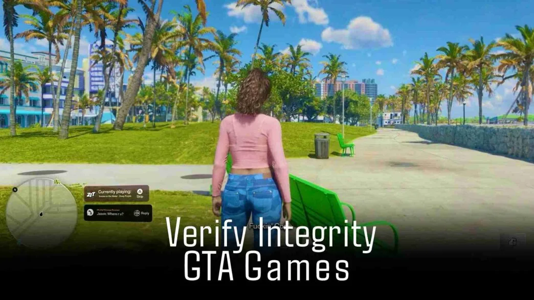 How to Verify Integrity of GTA Games on All Platforms How to verify the integrity of Grand Theft Auto (GTA Vice City, San Andreas, 3, 4, 5, 6, Trilogy) on PC, PlayStation, Xbox, and Nintendo Switch to repair files.