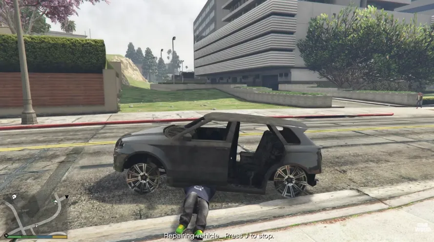 Download FixBreakdownVehicles v1.0 GTA 5 mod which introduces a realistic vehicle repair system with immersive animations with hands-on vehicle maintenance.