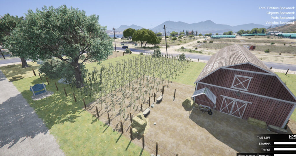 Download and install the [MLO] TWD Saint John Dairy Estate mod for GTA 5, inspired by The Walking Dead – Season 1 with easy installation guide.