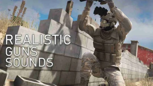 Realistic Guns Sounds GTA 5 gunplay with Realistic Guns Sounds mod to add new sounds from Insurgency Sandstorm and Call of Duty to reworks weapon sounds with OpenIV installation.