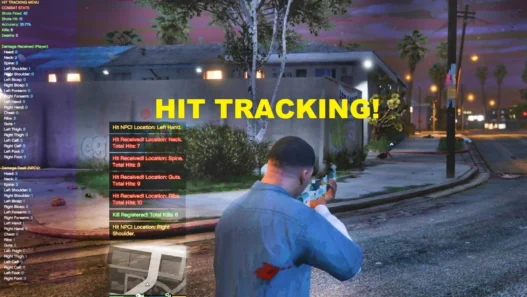Shot Accuracy Menu For All Weapons And Hit Tracking - GTA 5 Mods Download and install the latest version of Shot Accuracy Menu for All Weapons and Hit Tracking for GTA 5 legacy & enhanced to monitor your fight performance.