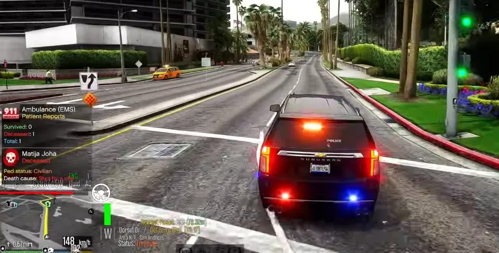 LSPDFR - GTA 5 MODS Download LSPDFR for GTA 5 mods to transform into police simulator for realistic law enforcement gameplay in GTA V featuring patrols, arrests, pursuits, & more.