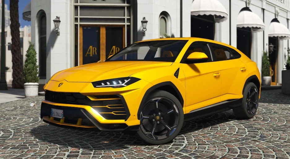 GTA 5 mods Lamborghini Urus 2018 Addon Replace Enhanced and NVE