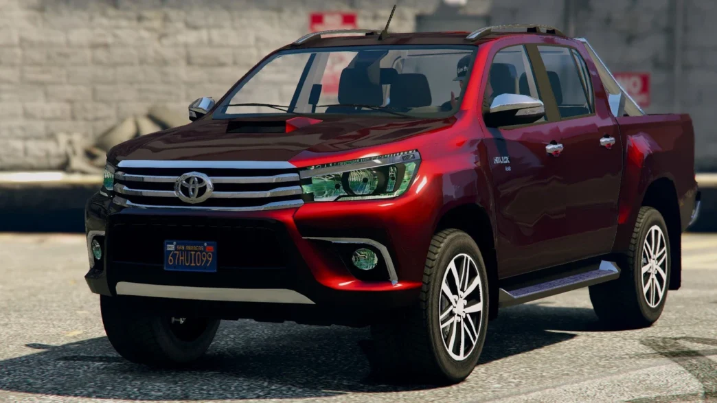 2017 Toyota Hilux Revo - GTA 5 Enhanced + NVE GTA V mods 2017 Toyota Hilux Revo Replacer Enhanced and NVE compatible cars pack