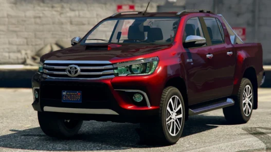 2017 Toyota Hilux Revo - GTA 5 Enhanced + NVE GTA V mods 2017 Toyota Hilux Revo Replacer Enhanced and NVE compatible cars pack